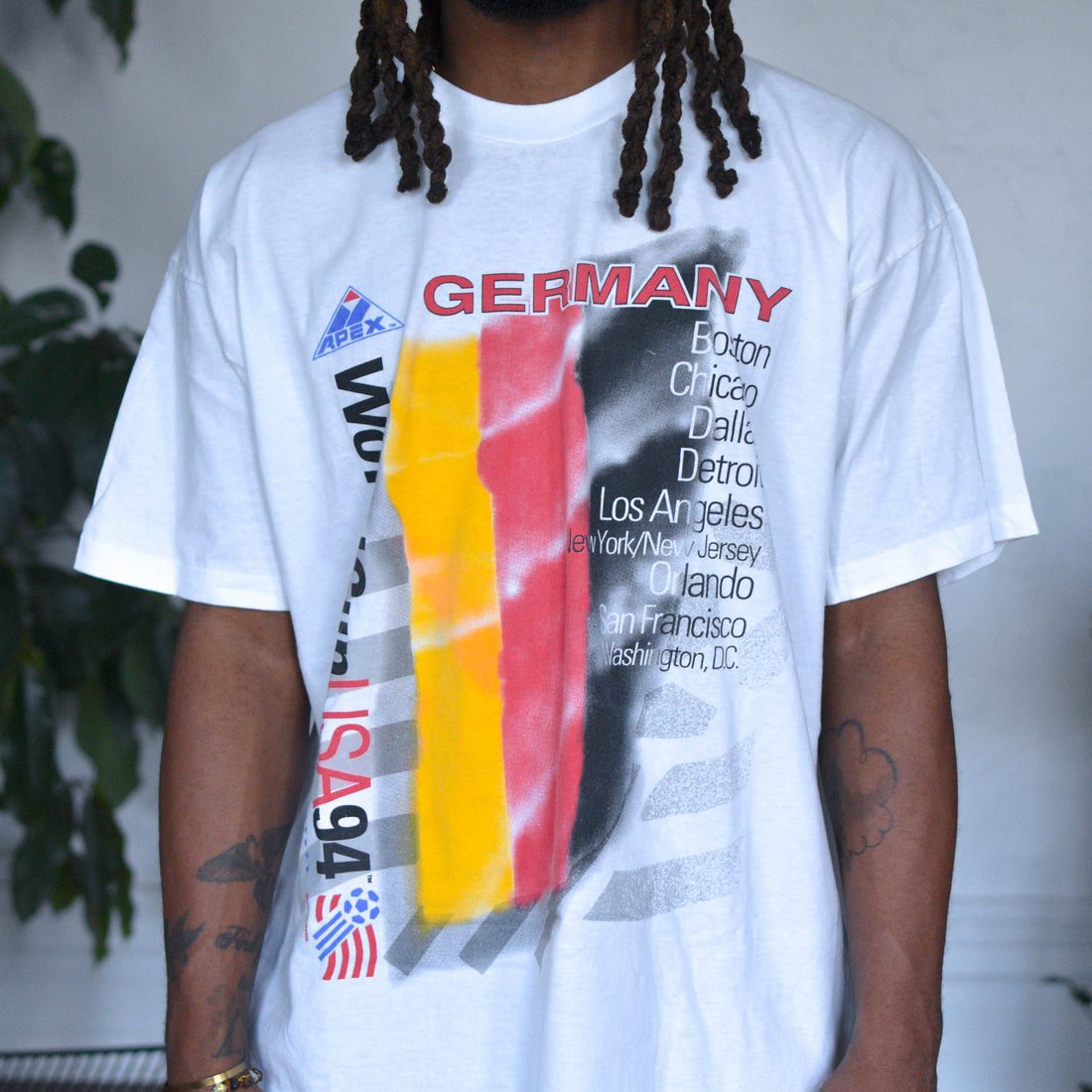 Vintage 1994 Germany National Team World Cup T-Shirt