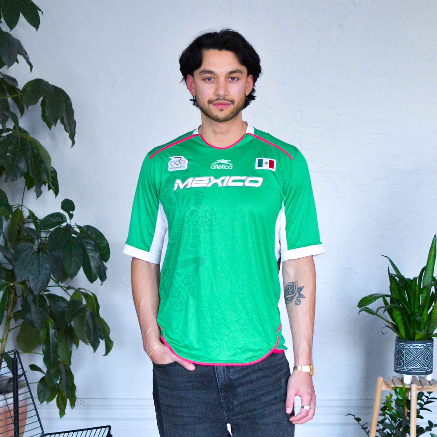 Vintage 2004 Atletica Mexico National Team Jersey