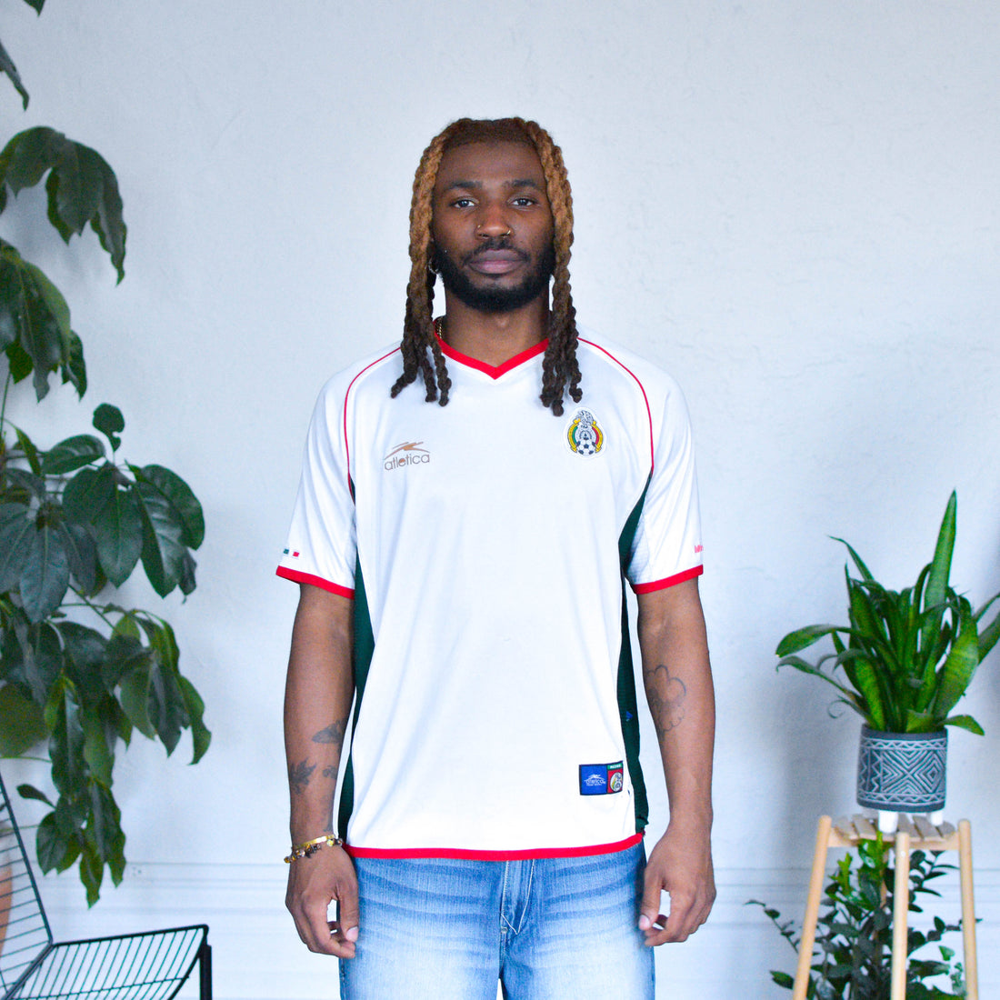 Vintage 2002 Atletica Mexico World Cup Jersey