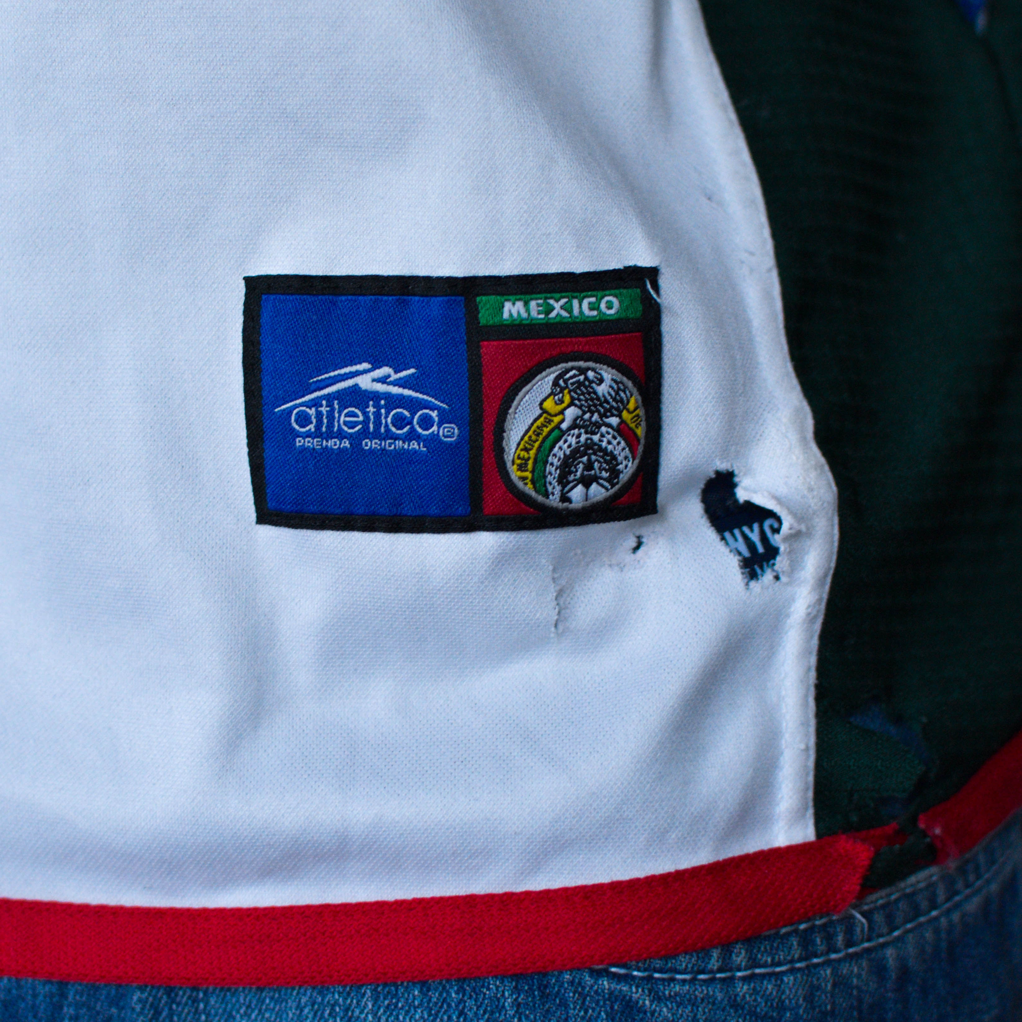 Vintage 2002 Atletica Mexico World Cup Jersey