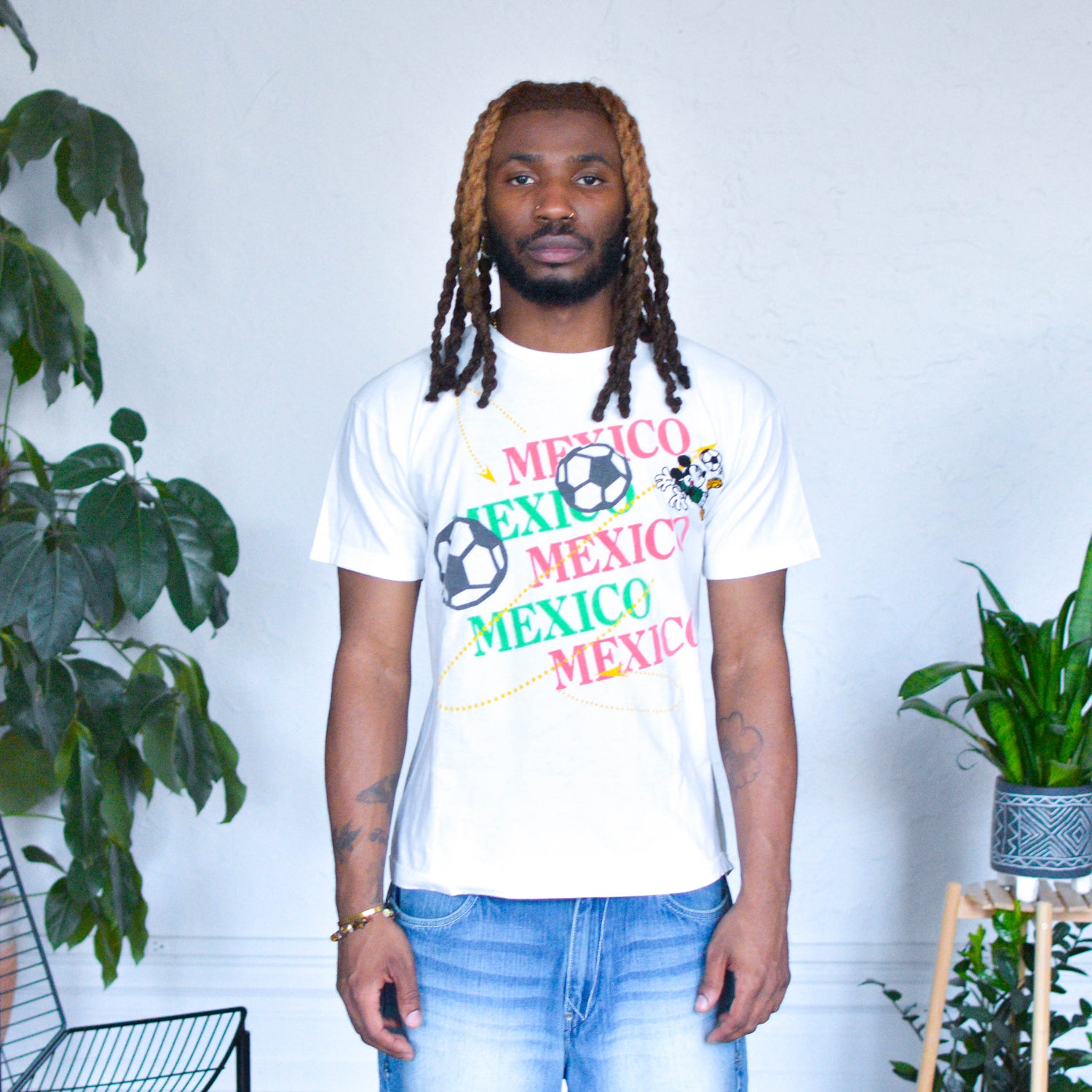 Vintage Mexico National Team Mickey Mouse T-Shirt