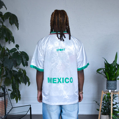 Vintage 1999 Mexico World Cup White Replica Jersey