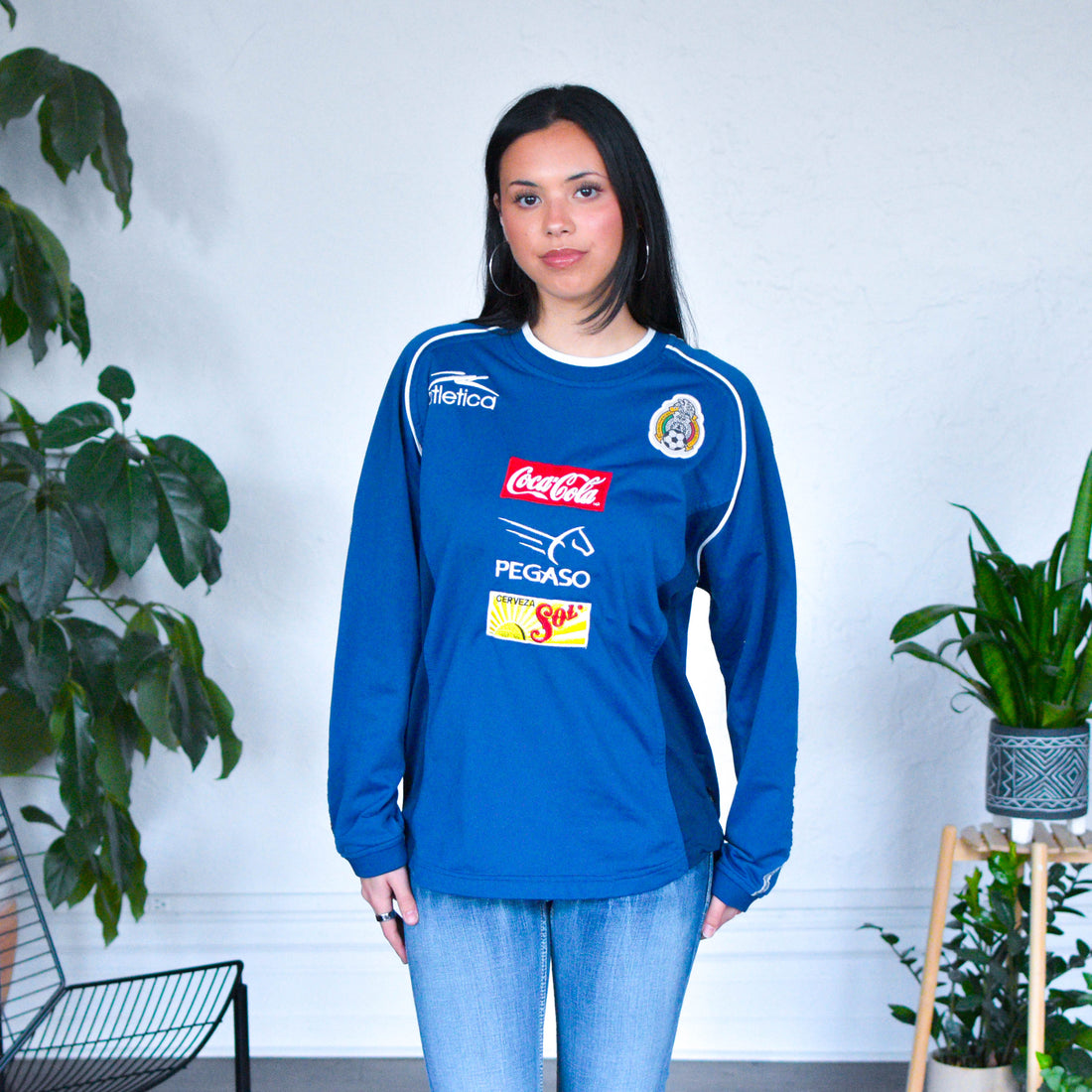 Vintage 2002 Mexico National Team Training Sweatshirt