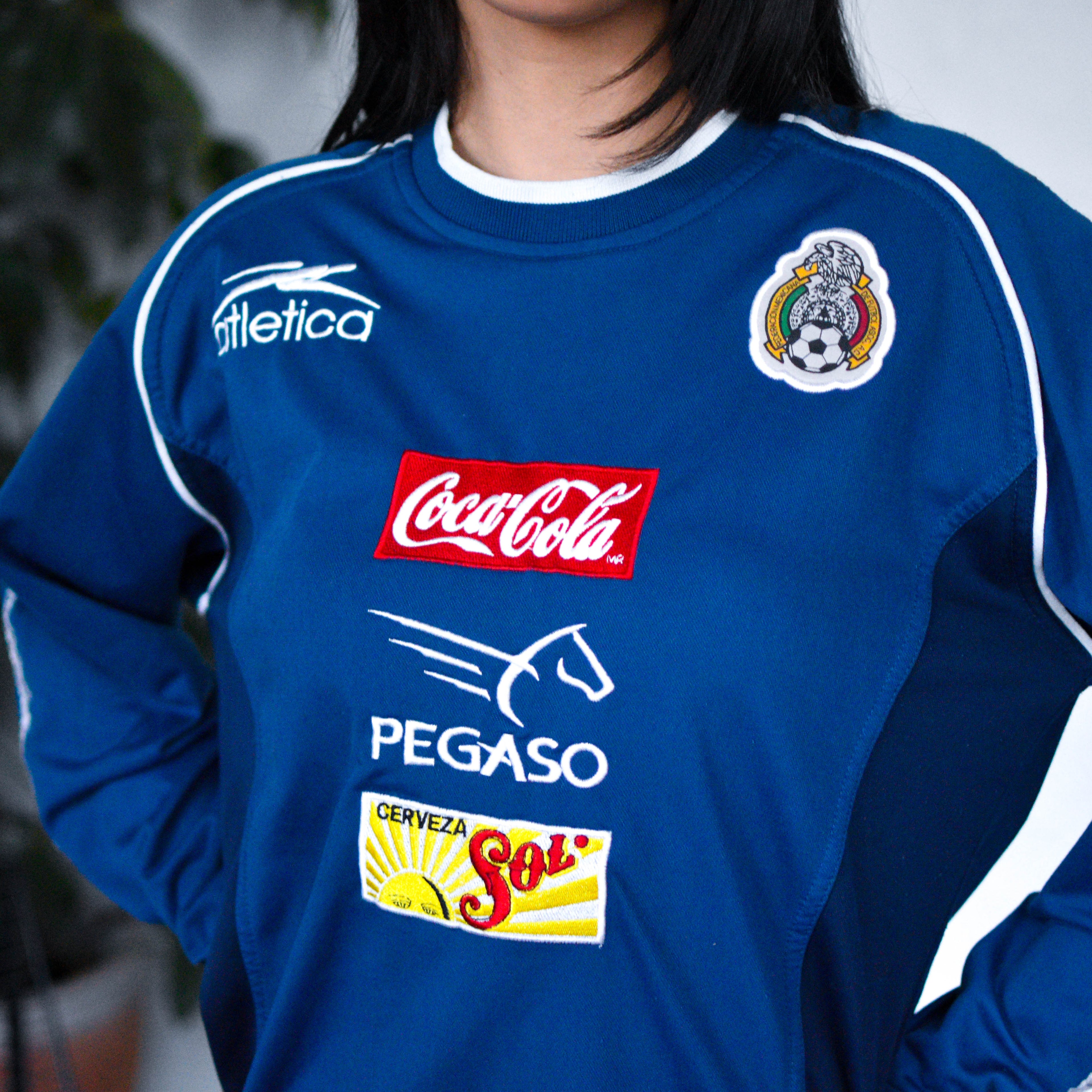 Vintage 2002 Mexico National Team Training Sweatshirt