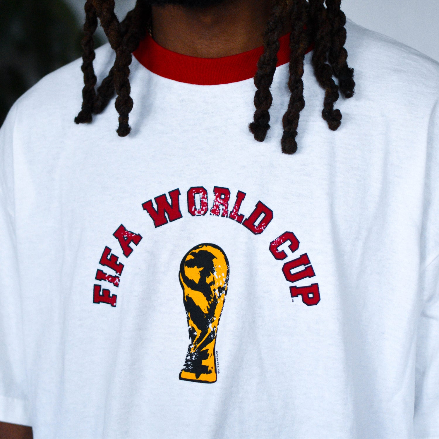 Vintage 2006 World Cup England Ringer T-Shirt