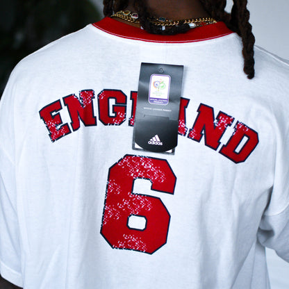 Vintage 2006 World Cup England Ringer T-Shirt