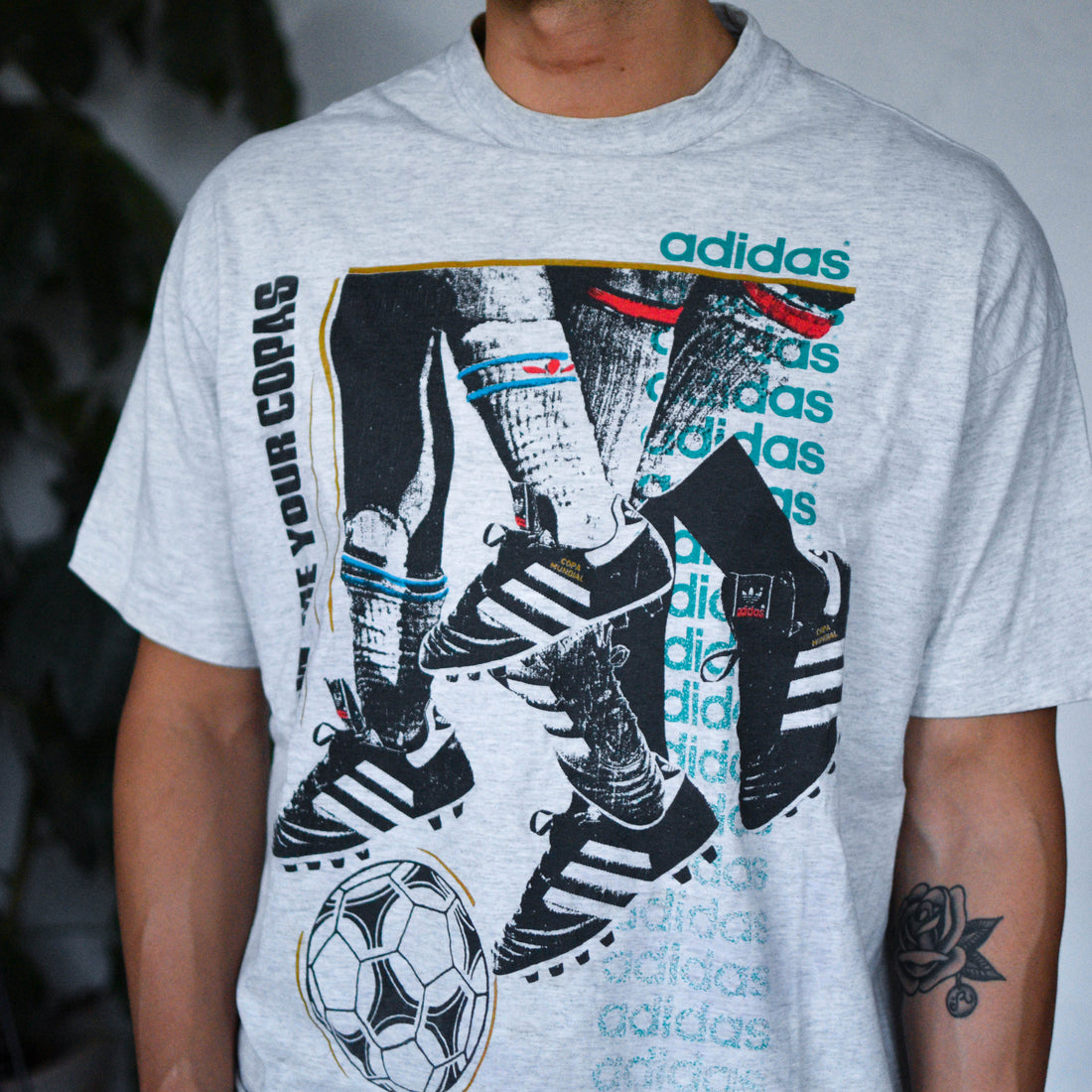 Vintage 1994 Adidas Copa Mundial Promo T-Shirt