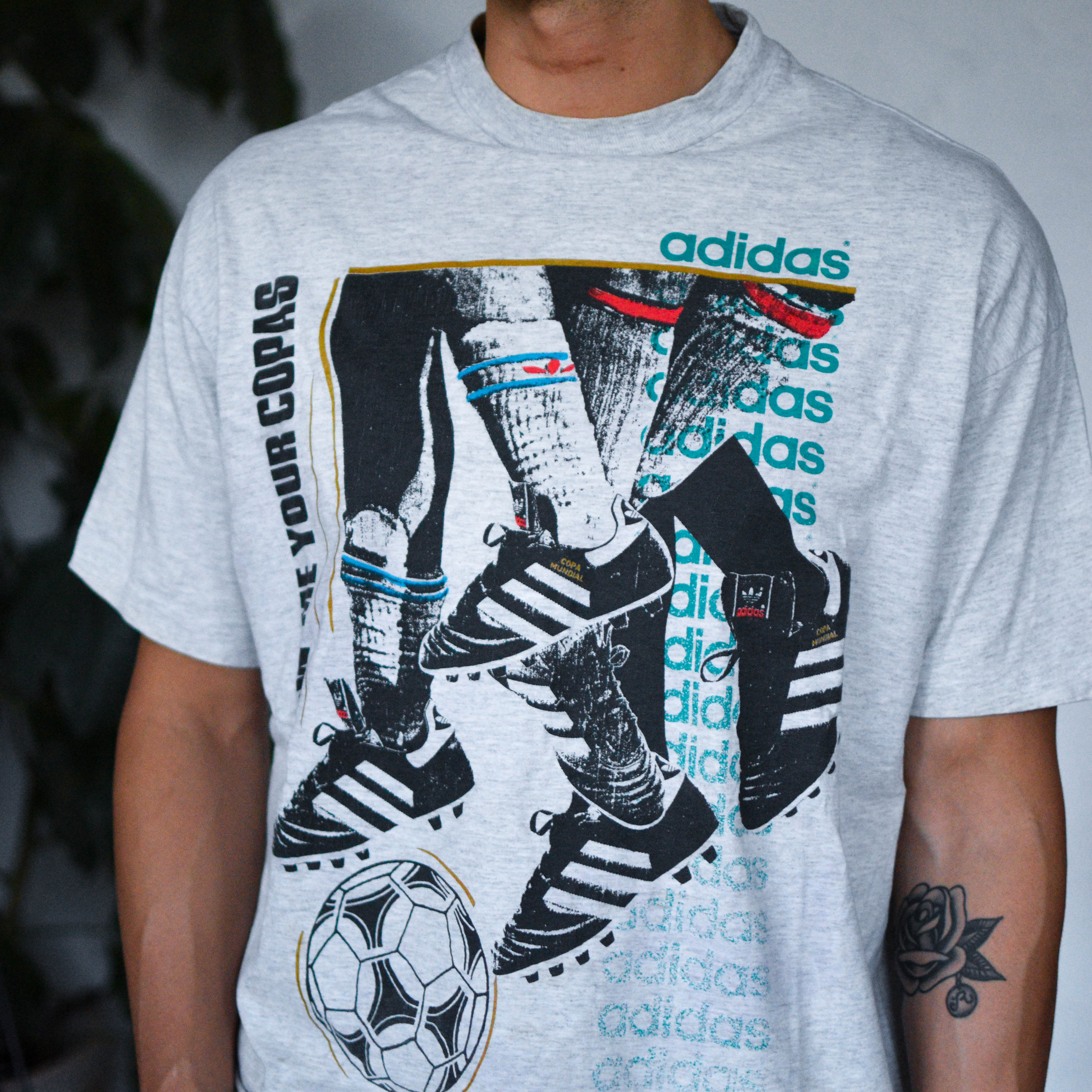 Vintage 1994 Adidas Copa Mundial Promo T-Shirt