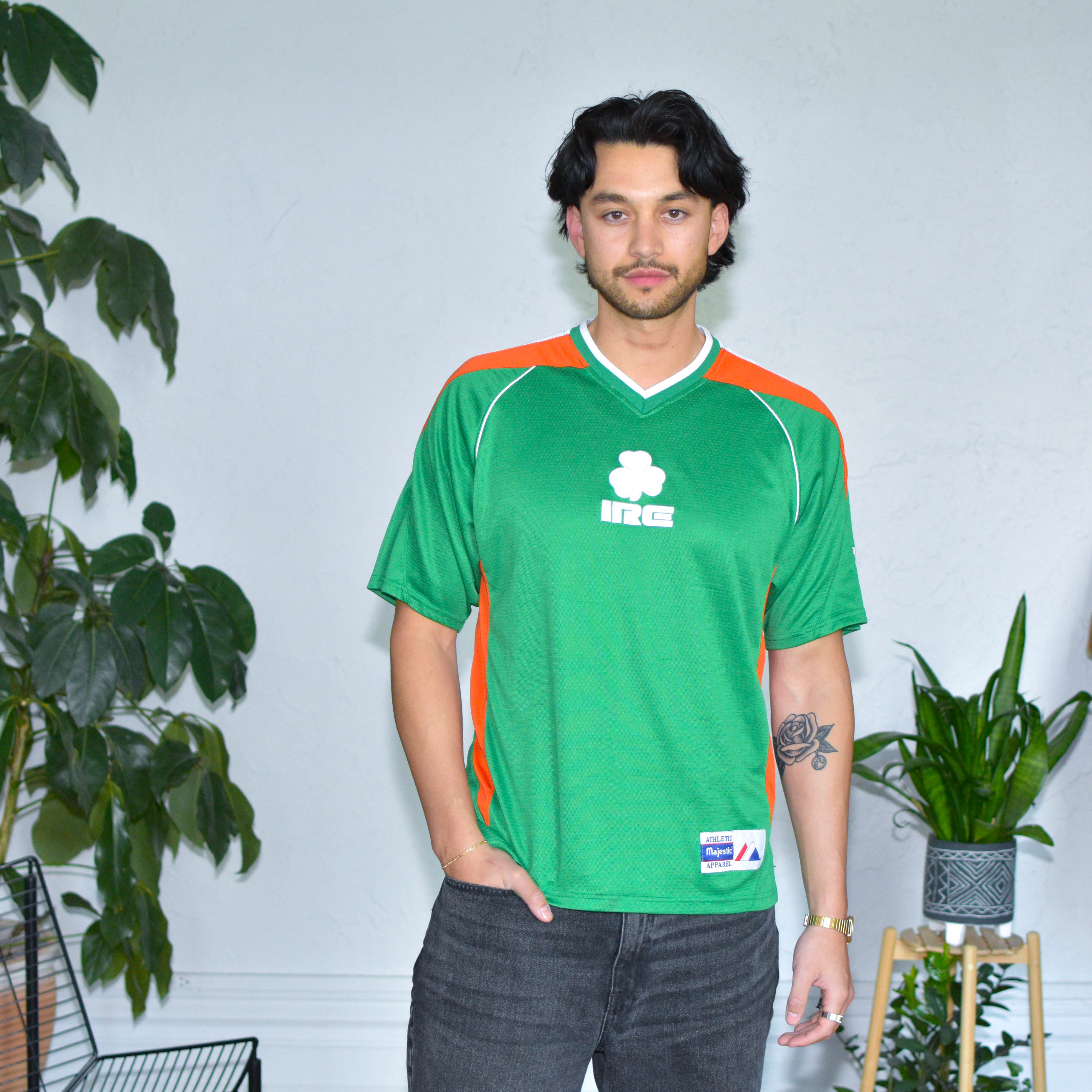 Vintage Ireland National Team Jersey by Majestic