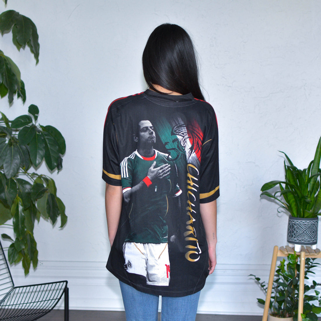 Vintage 2010 Chicharito Mexico National Team AOP Jersey