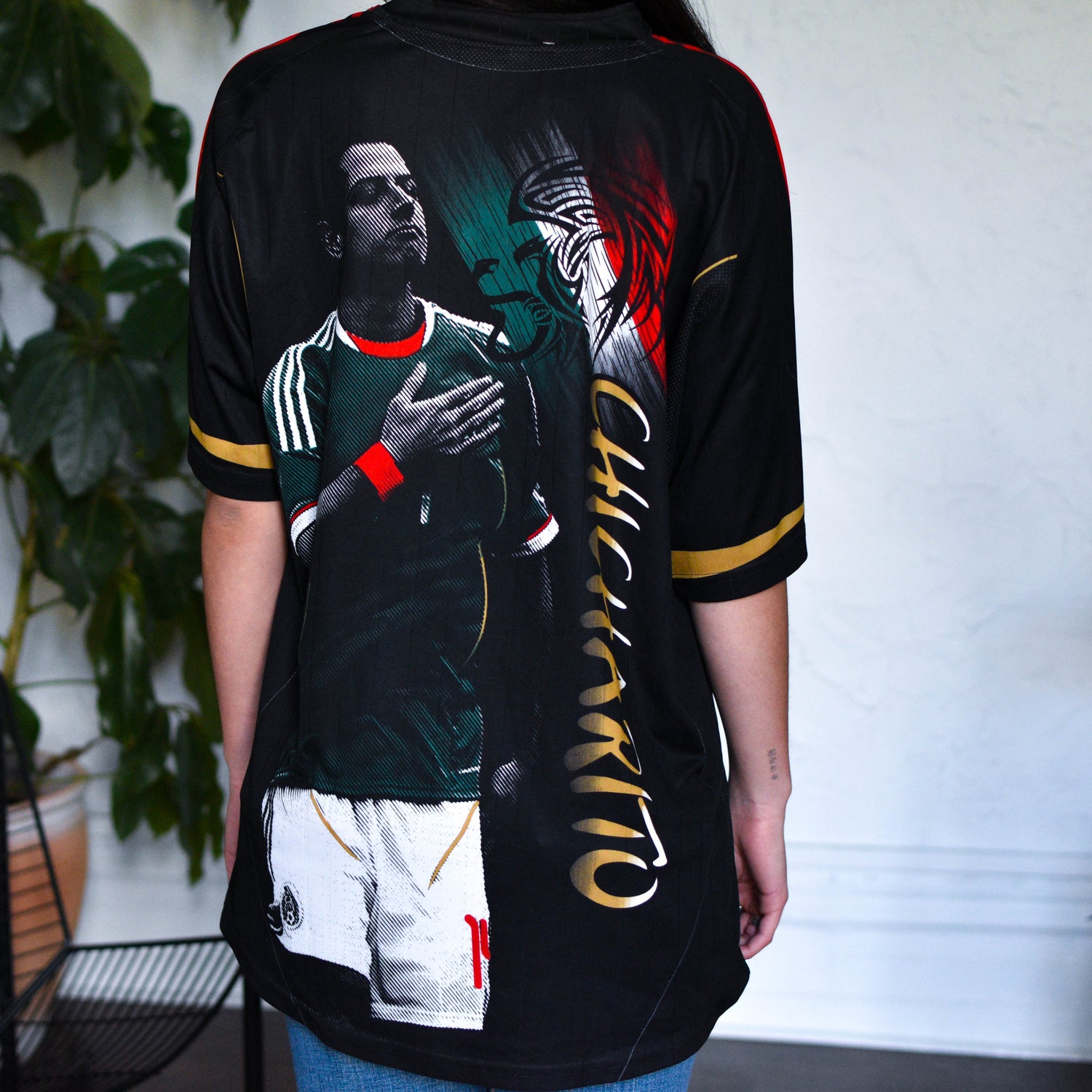 Vintage 2010 Chicharito Mexico National Team AOP Jersey