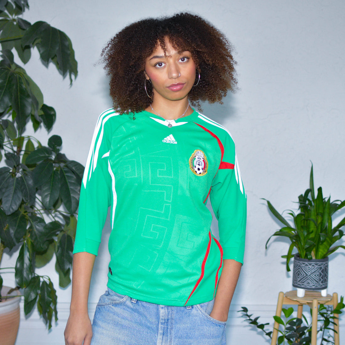 Vintage 2008 Adidas Mexico National Team Jersey