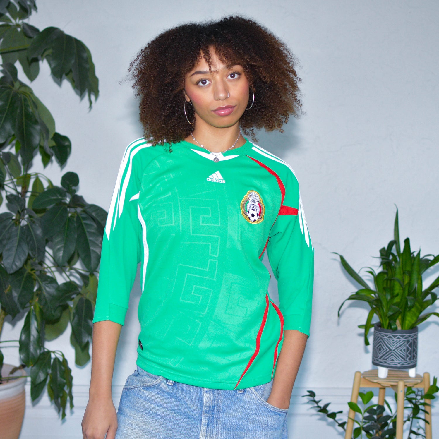 Vintage 2008 Adidas Mexico National Team Jersey