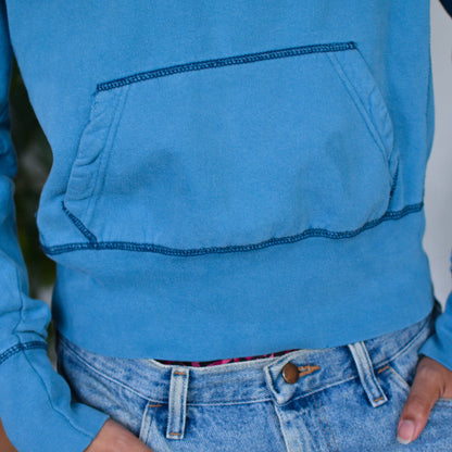 Vintage Hollister Ripped Neckline Hoodie