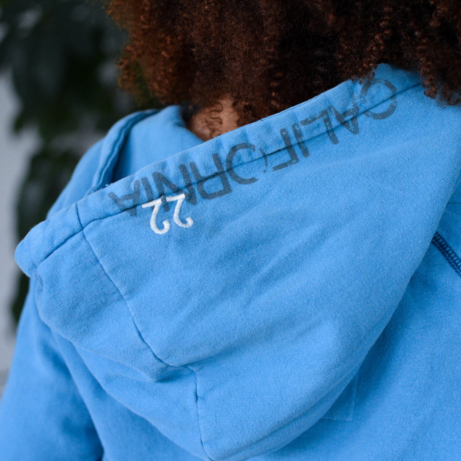 Vintage Hollister Ripped Neckline Hoodie