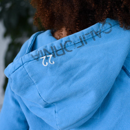 Vintage Hollister Ripped Neckline Hoodie