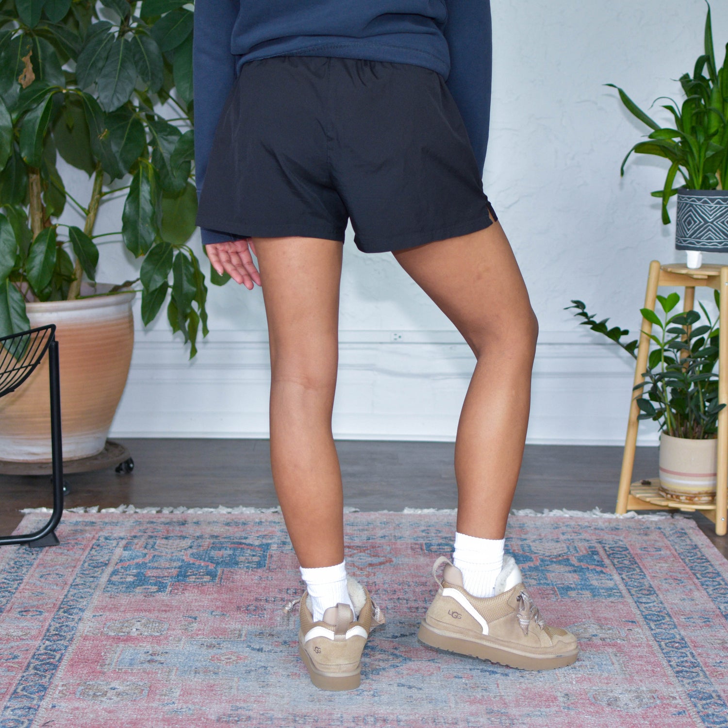 Vintage Femme Nike Black Athletic Shorts