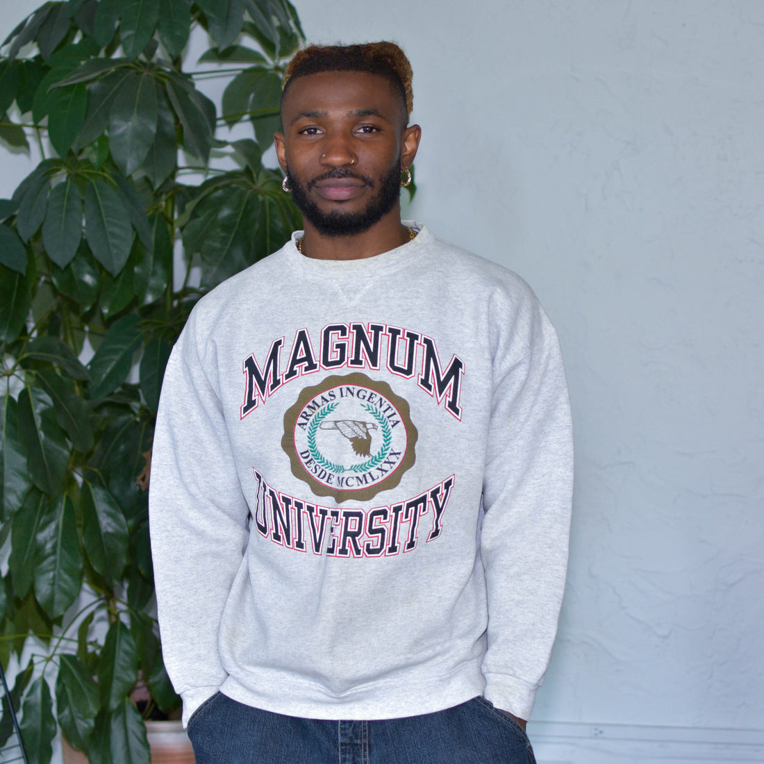 Vintage Magnum University Crewneck Sweatshirt