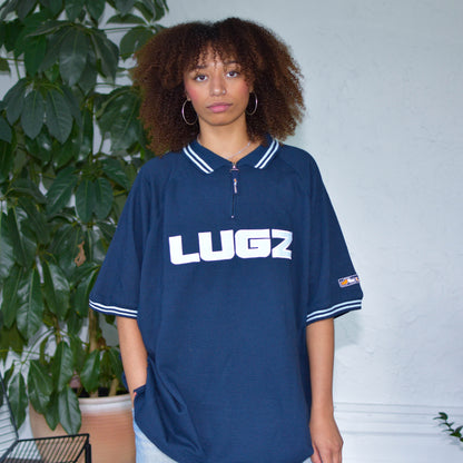 Vintage Lugz Navy Heavy Weight Polo