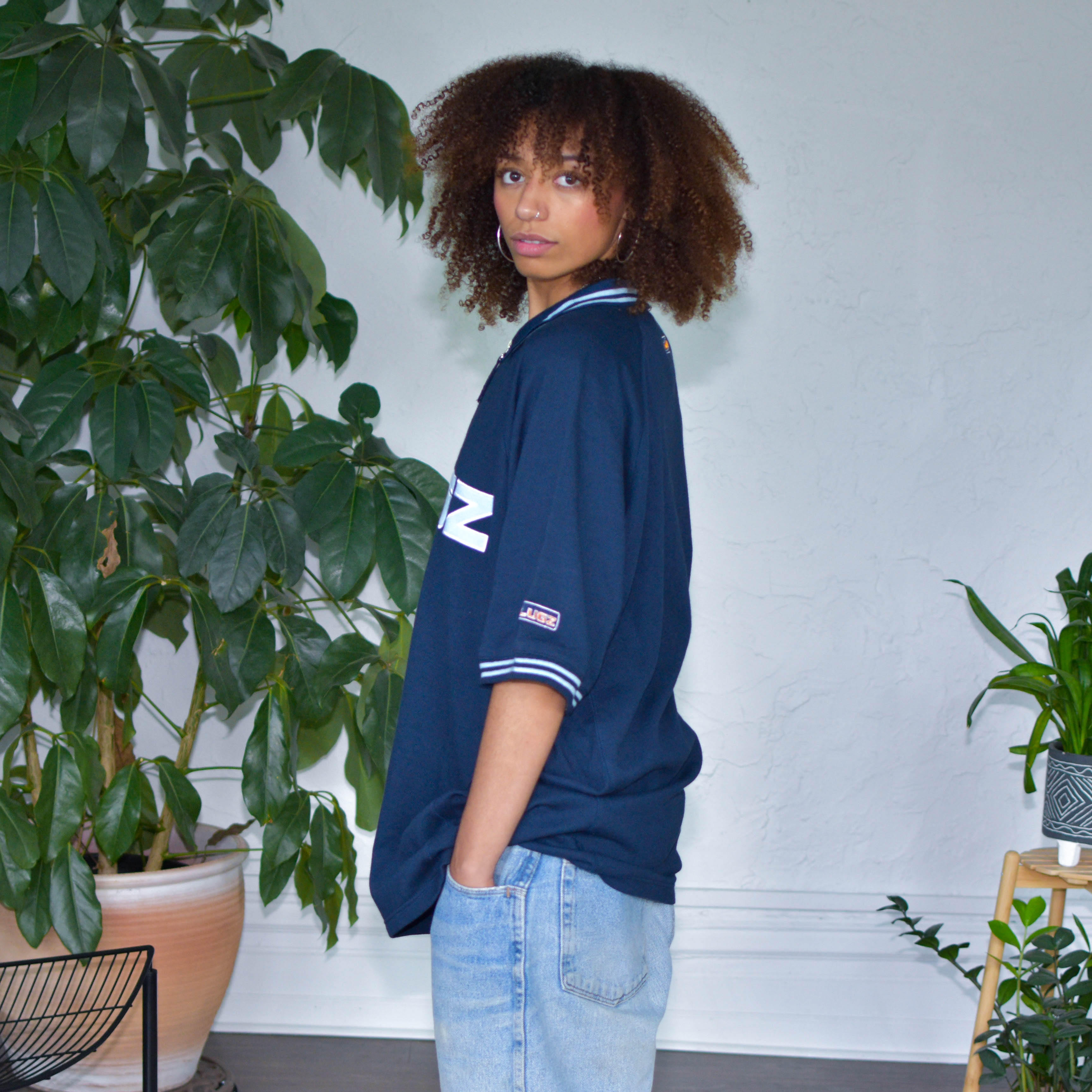 Vintage Lugz Navy Heavy Weight Polo
