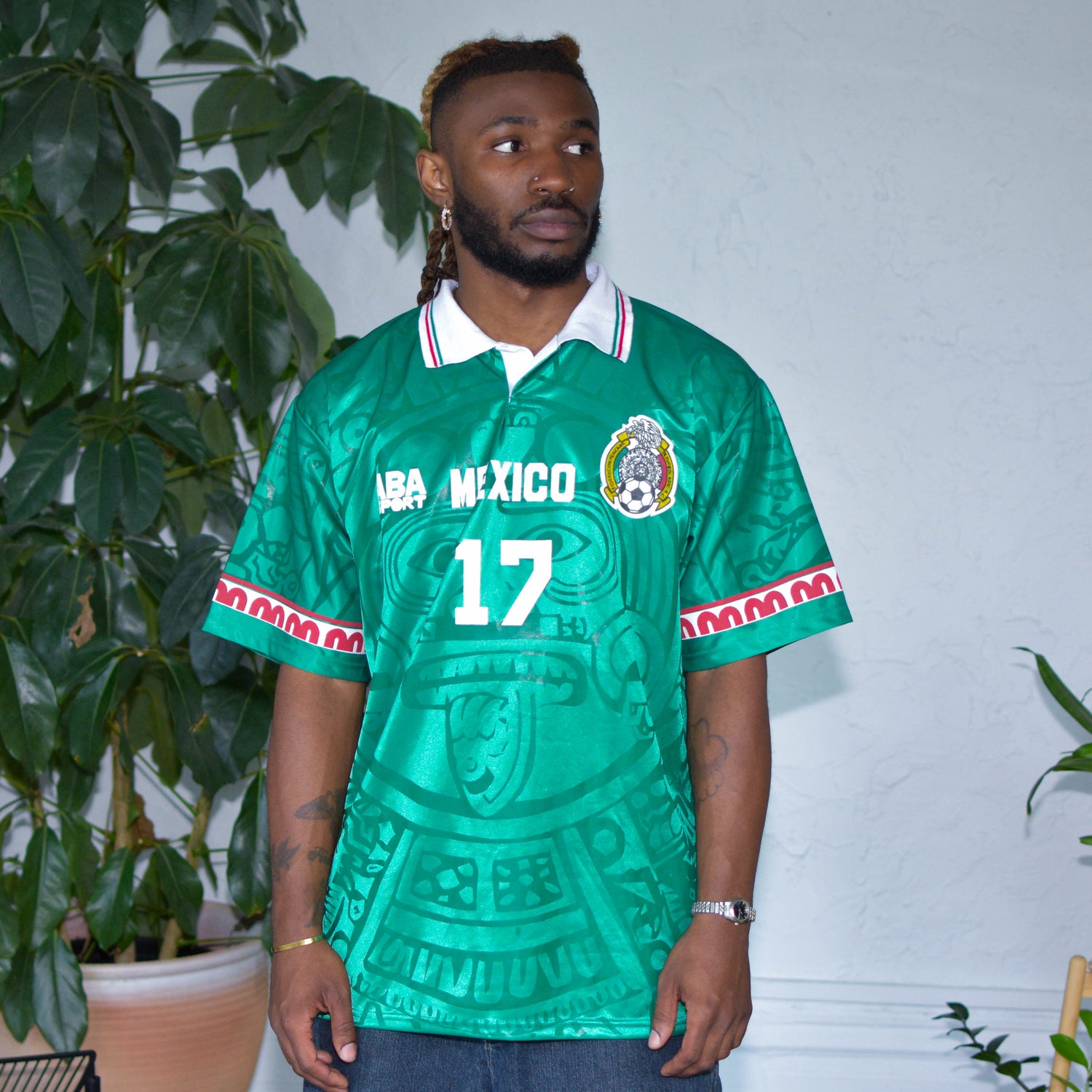 Vintage 1998 ABA Sport Mexico National Team Replica Jersey