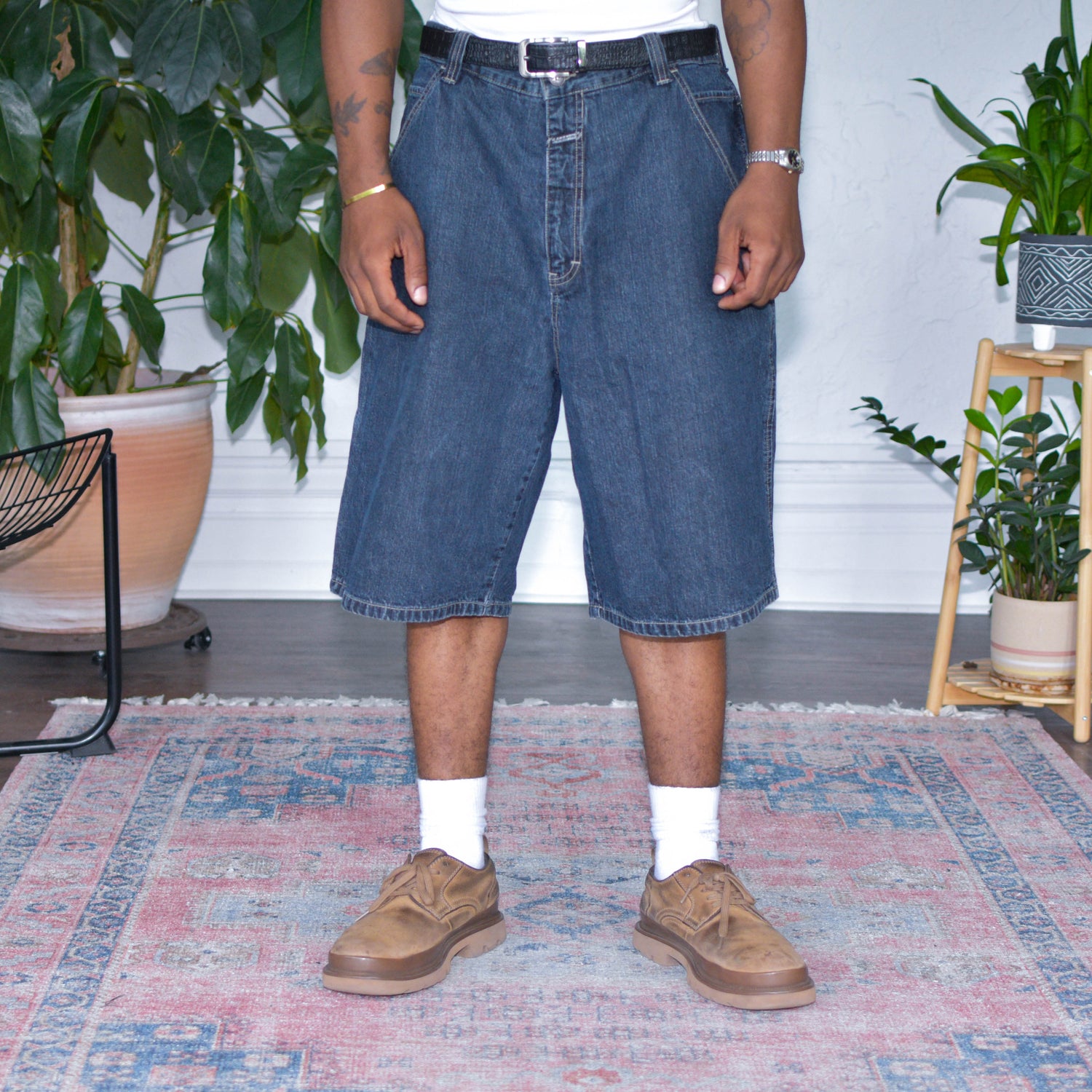 Vintage Girbaud Jeans Baggy Navy Jorts