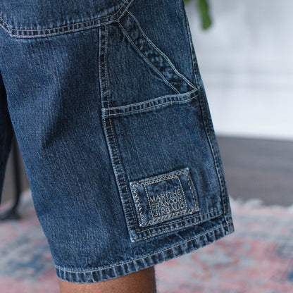 Vintage Girbaud Jeans Baggy Navy Jorts