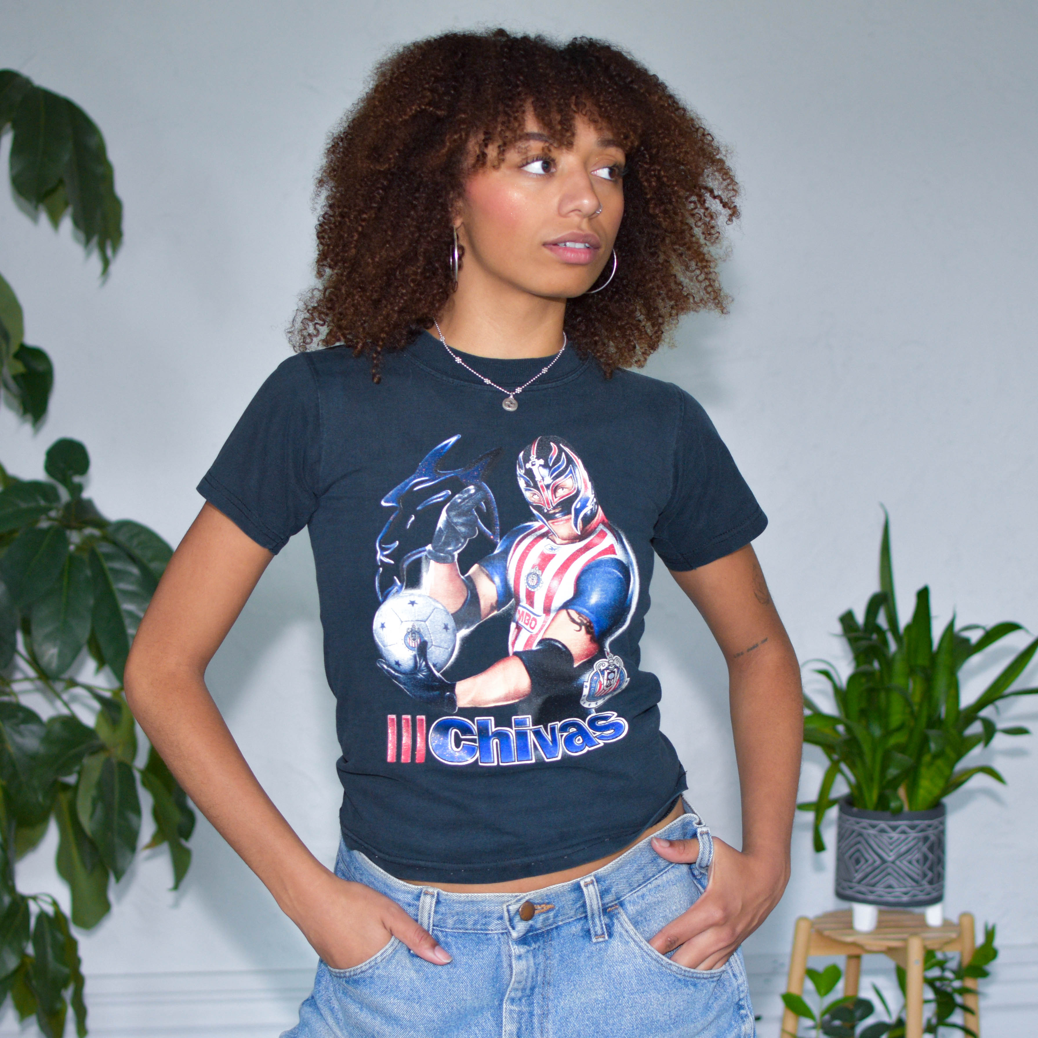 Vintage Chivas de Guadalajara Rey Mysterio T-Shirt