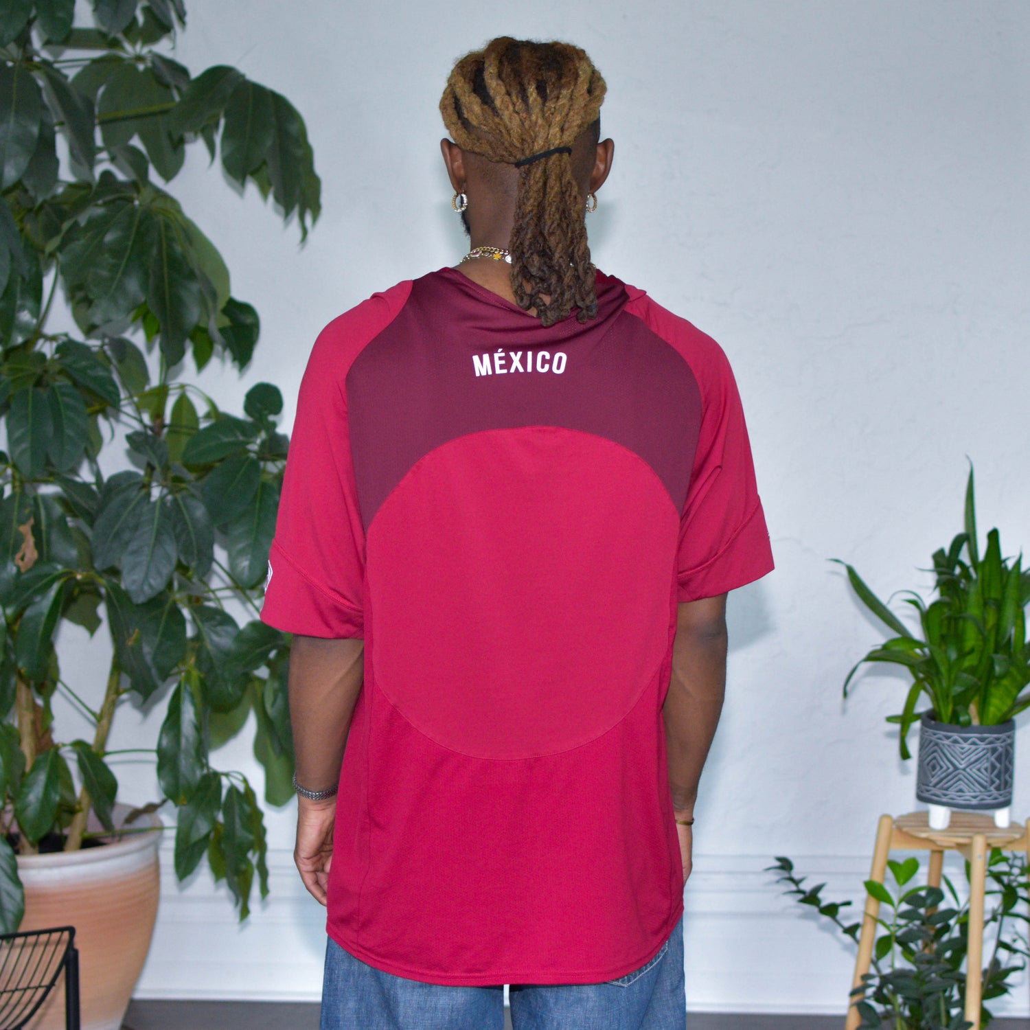 Vintage Total 90 Mexico National Team Maroon Jersey