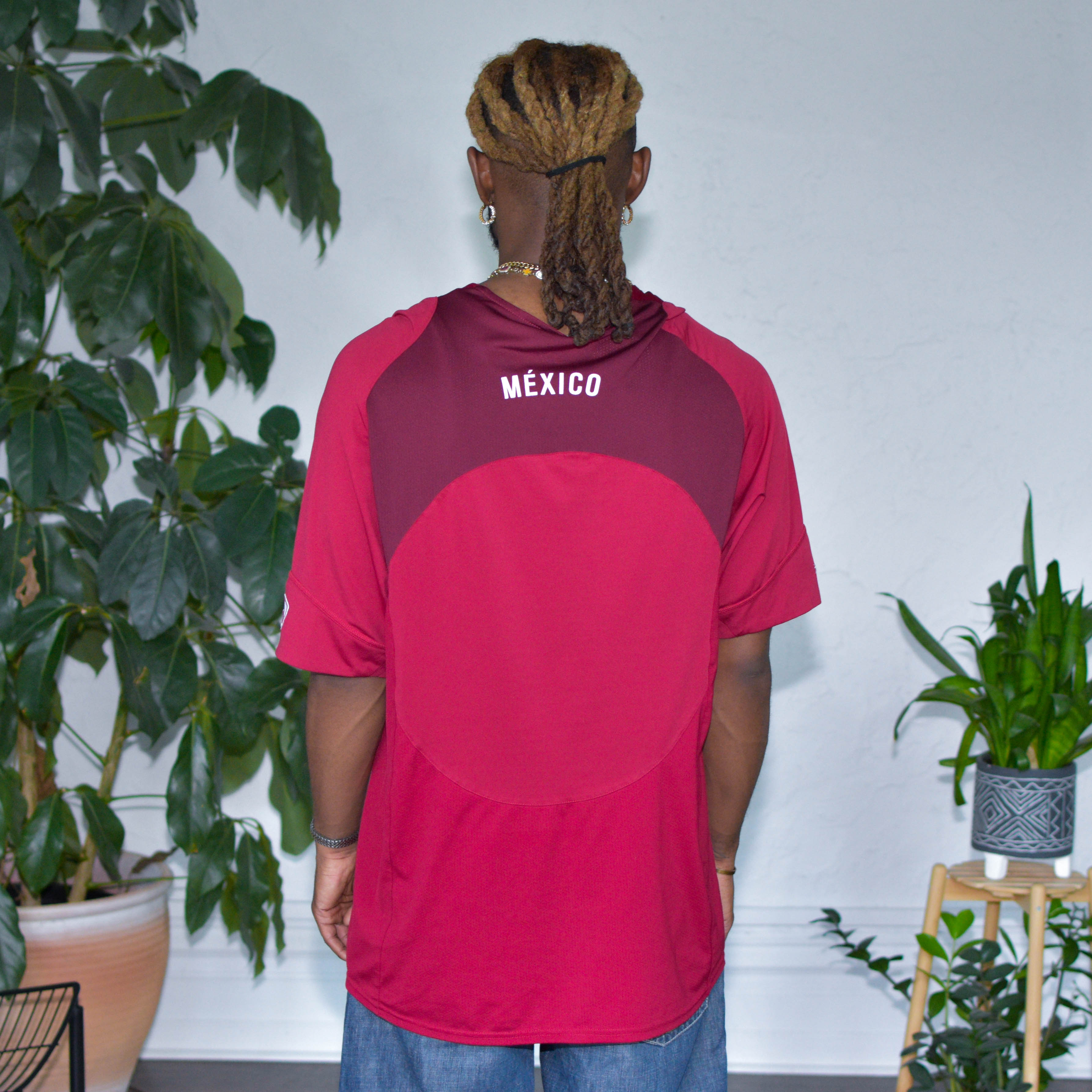 Vintage Total 90 Mexico National Team Maroon Jersey