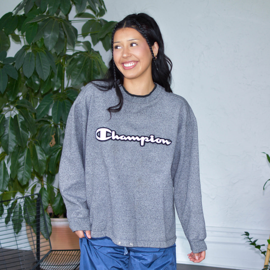 Vintage Champion Sports Crewneck Sweatshirt