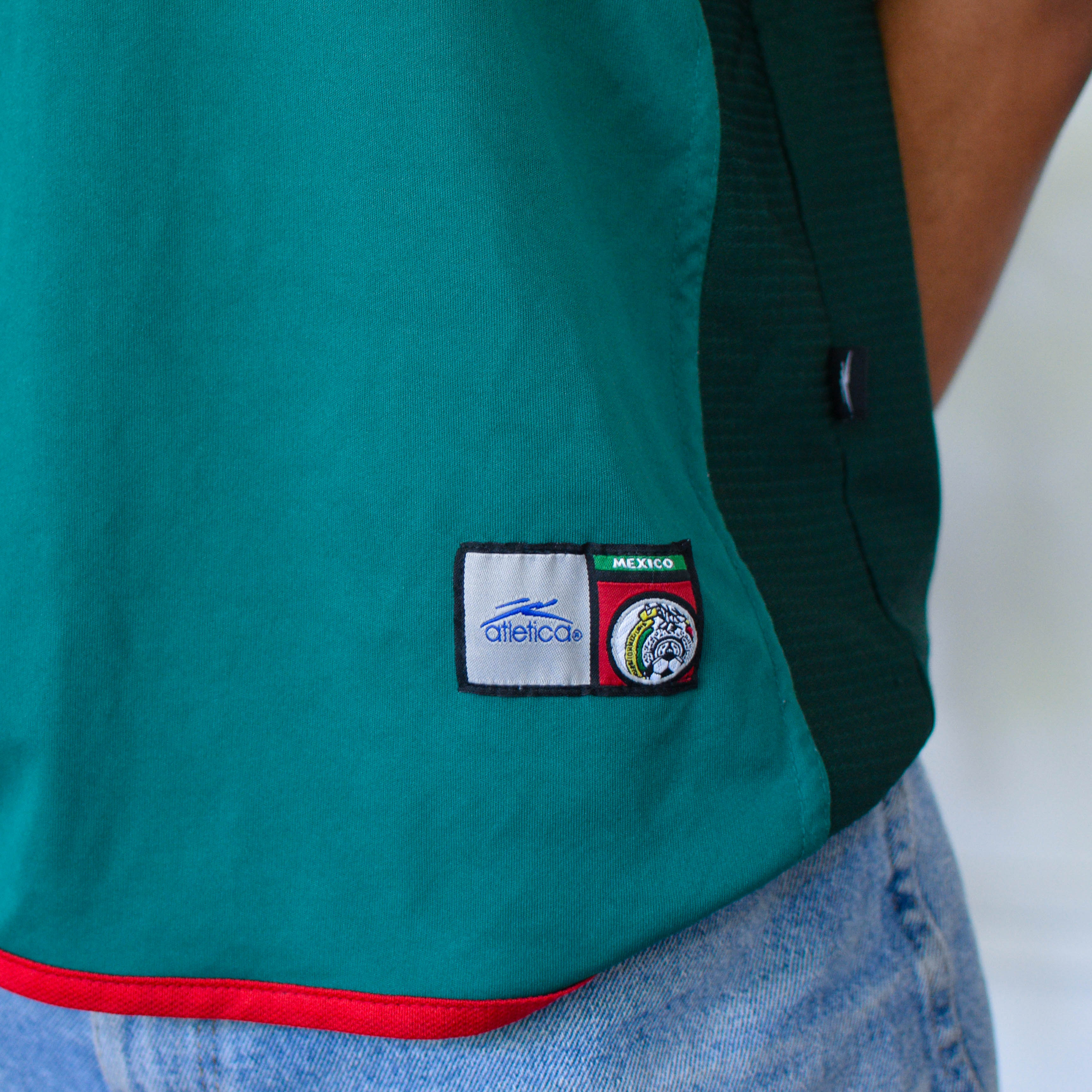 Vintage 2002 Mexico World Cup Atletica Jersey