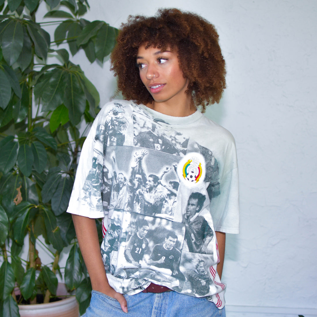 Vintage 1994 Mexico National Team AOP T-Shirt