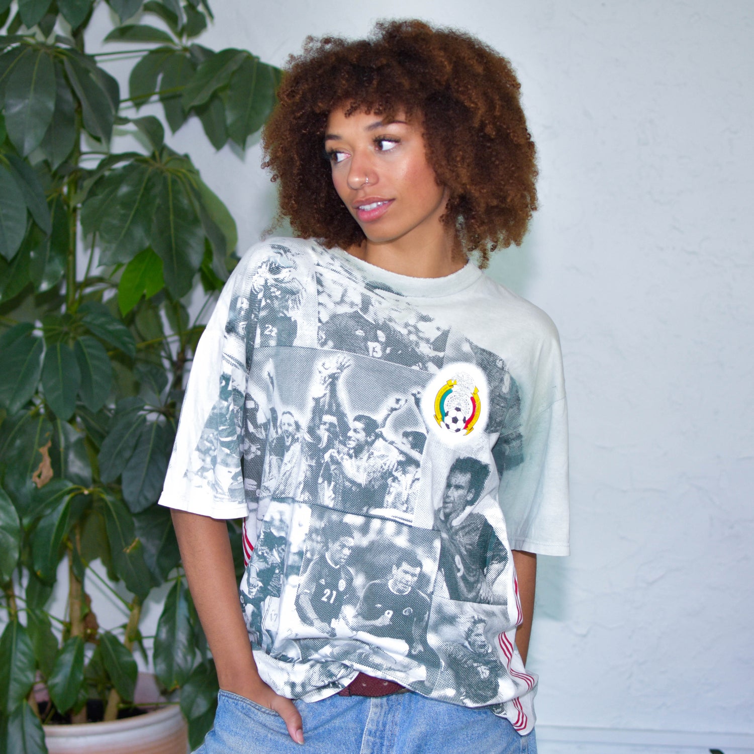 Vintage 1994 Mexico National Team AOP T-Shirt