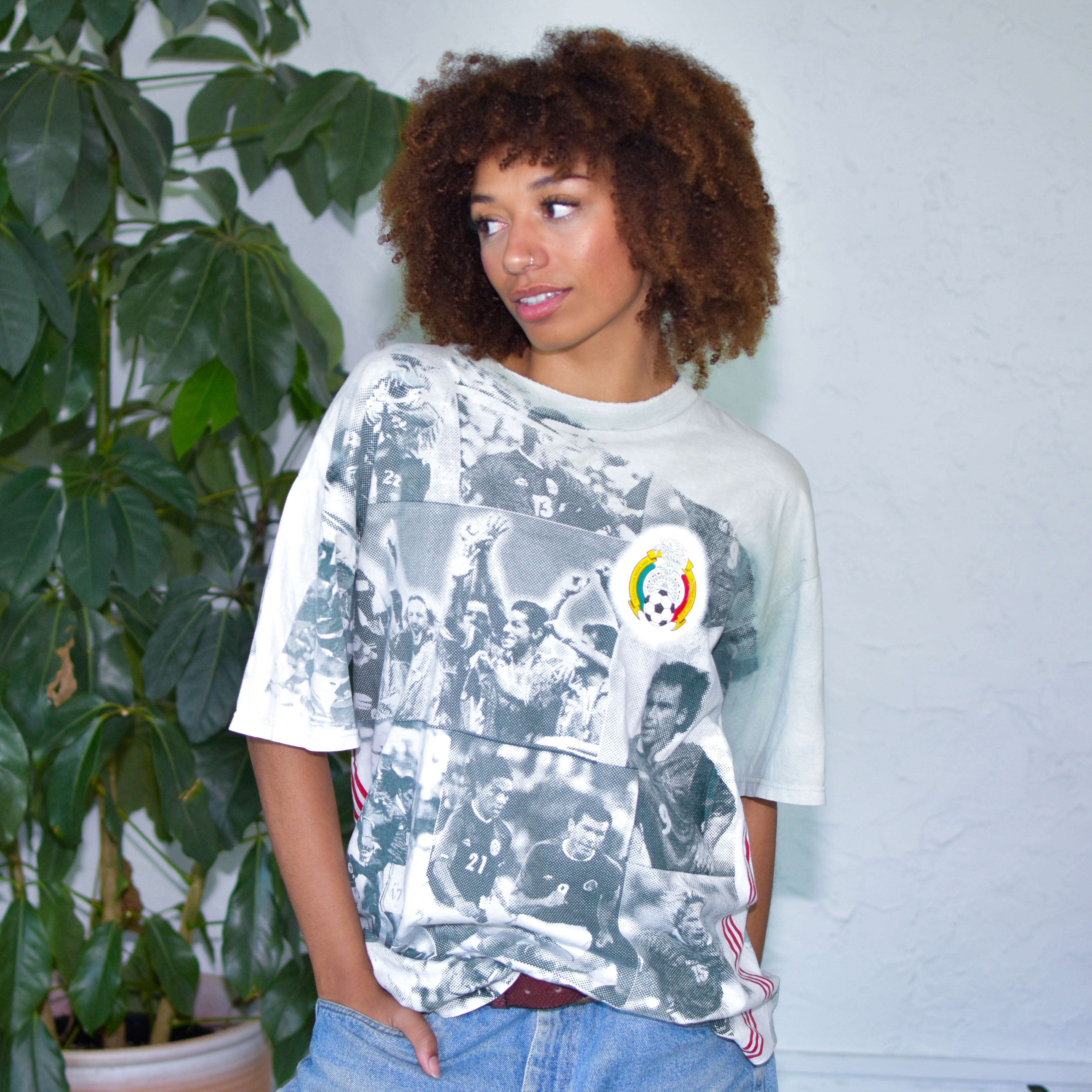 Vintage 1994 Mexico National Team AOP T-Shirt