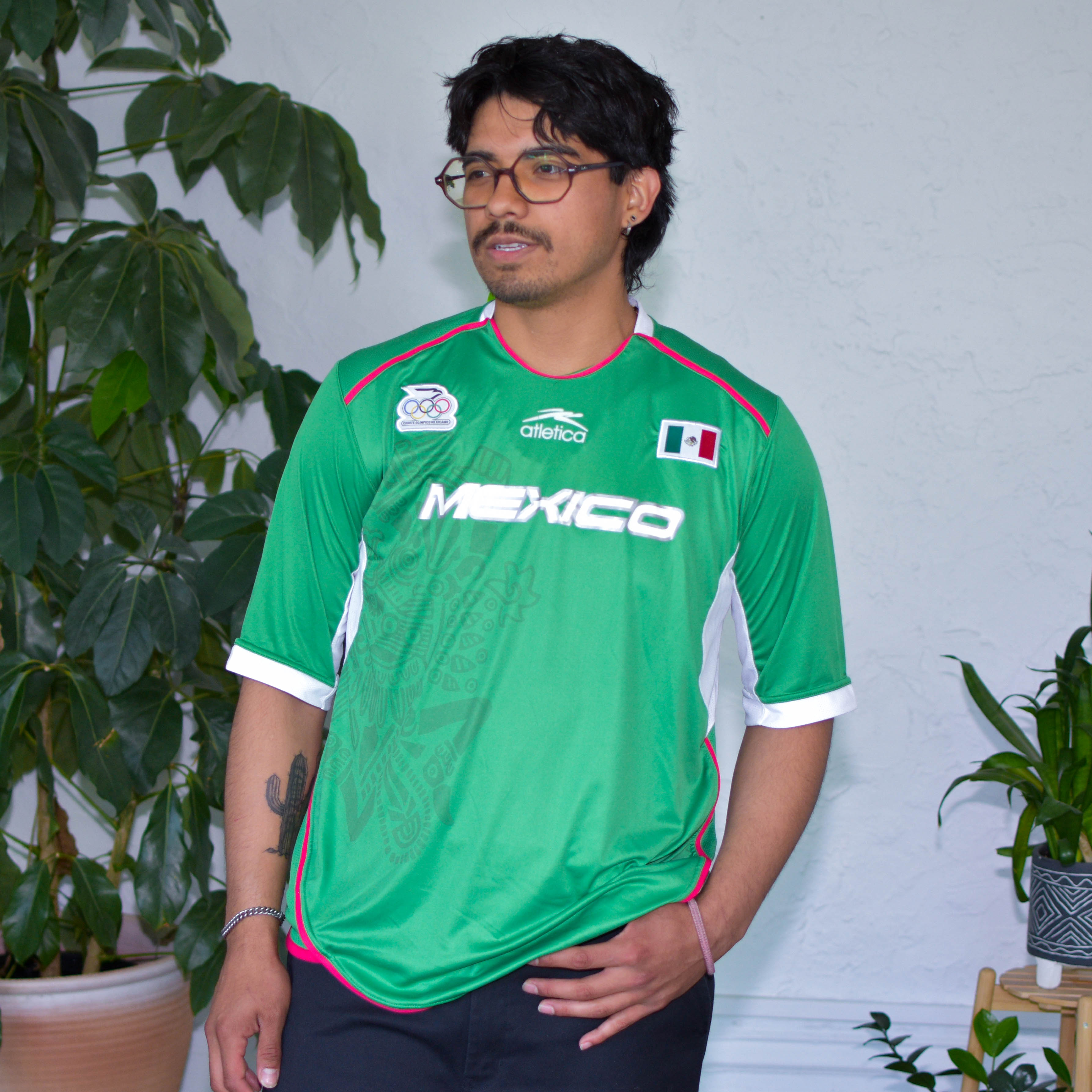 Vintage 2004 Mexico National Team Olympics Soccer Jersey