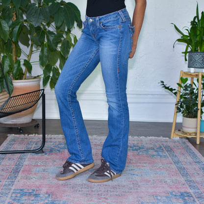 Vintage Y2K True Religion Light Wash Jeans