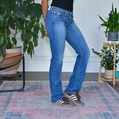 Vintage Y2K True Religion Light Wash Jeans