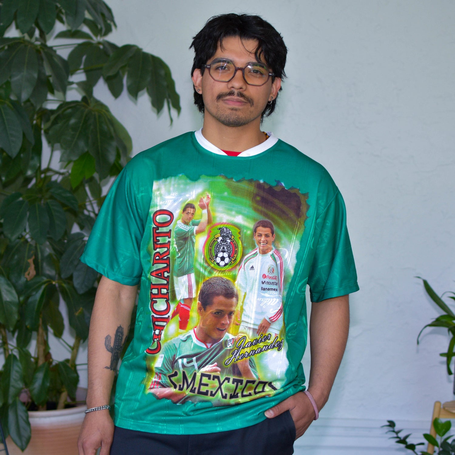 Vintage 2011 Chicharito Hernandez Mexico AOP Jersey