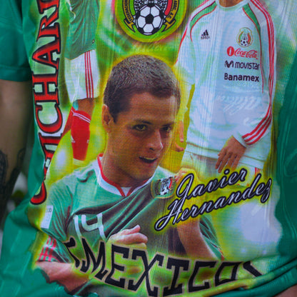 Vintage 2011 Chicharito Hernandez Mexico AOP Jersey