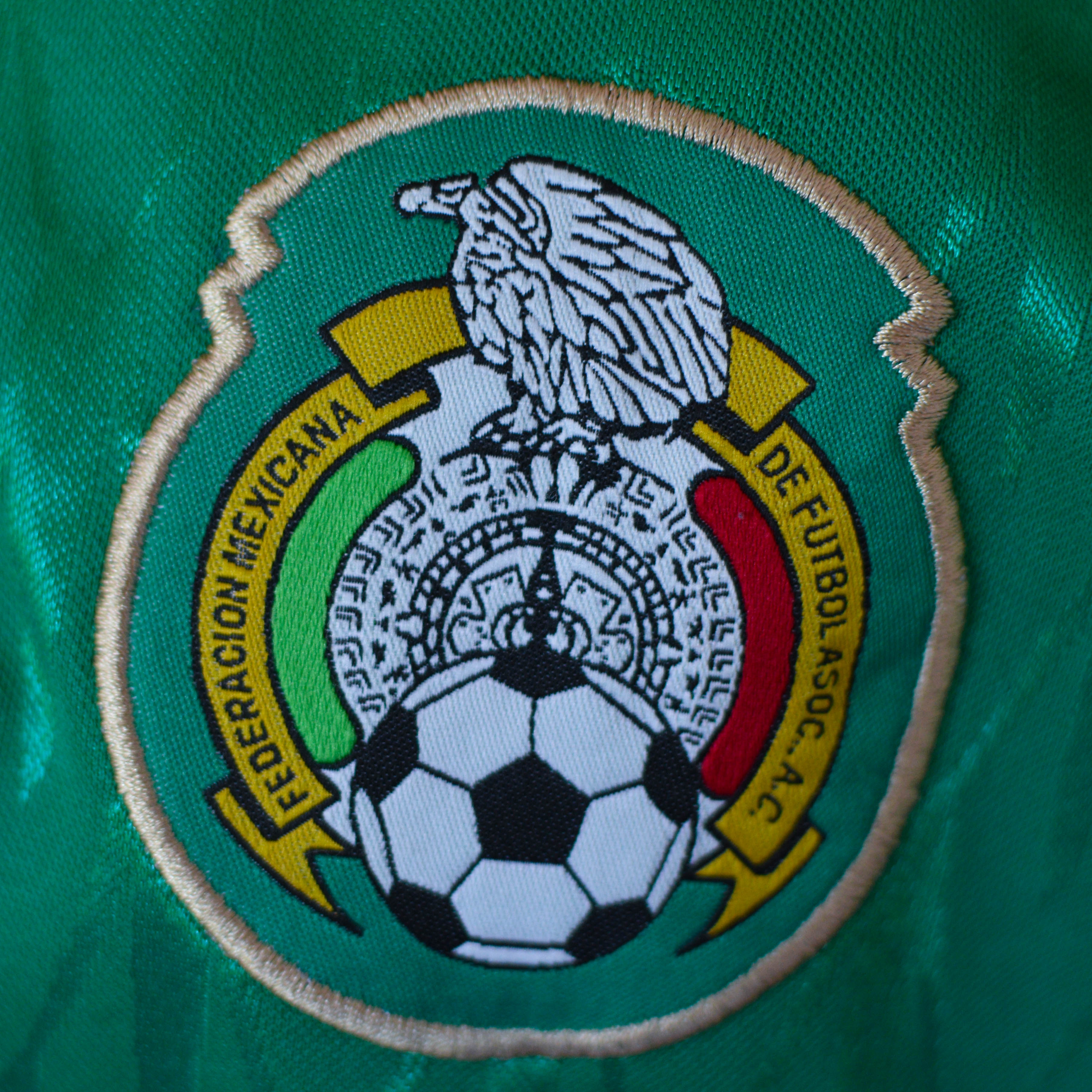 Vintage 2010 Chicharito Hernandez Mexico World Cup Long Sleeve Jersey