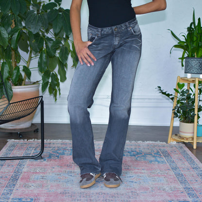 Vintage Y2K BKE Stella Bootcut Gray Wash Jeans
