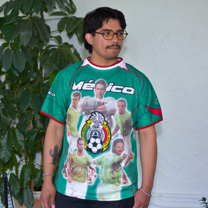 Vintage 2005 Mexico National Team AOP Player Jersey