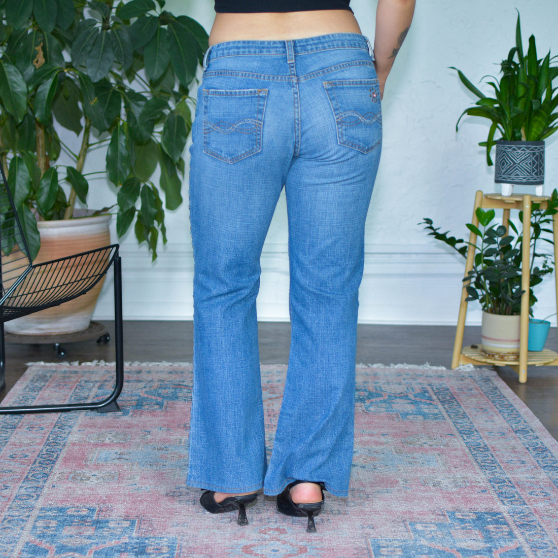 Vintage Y2K Streets Aheads Studded Denim Jeans
