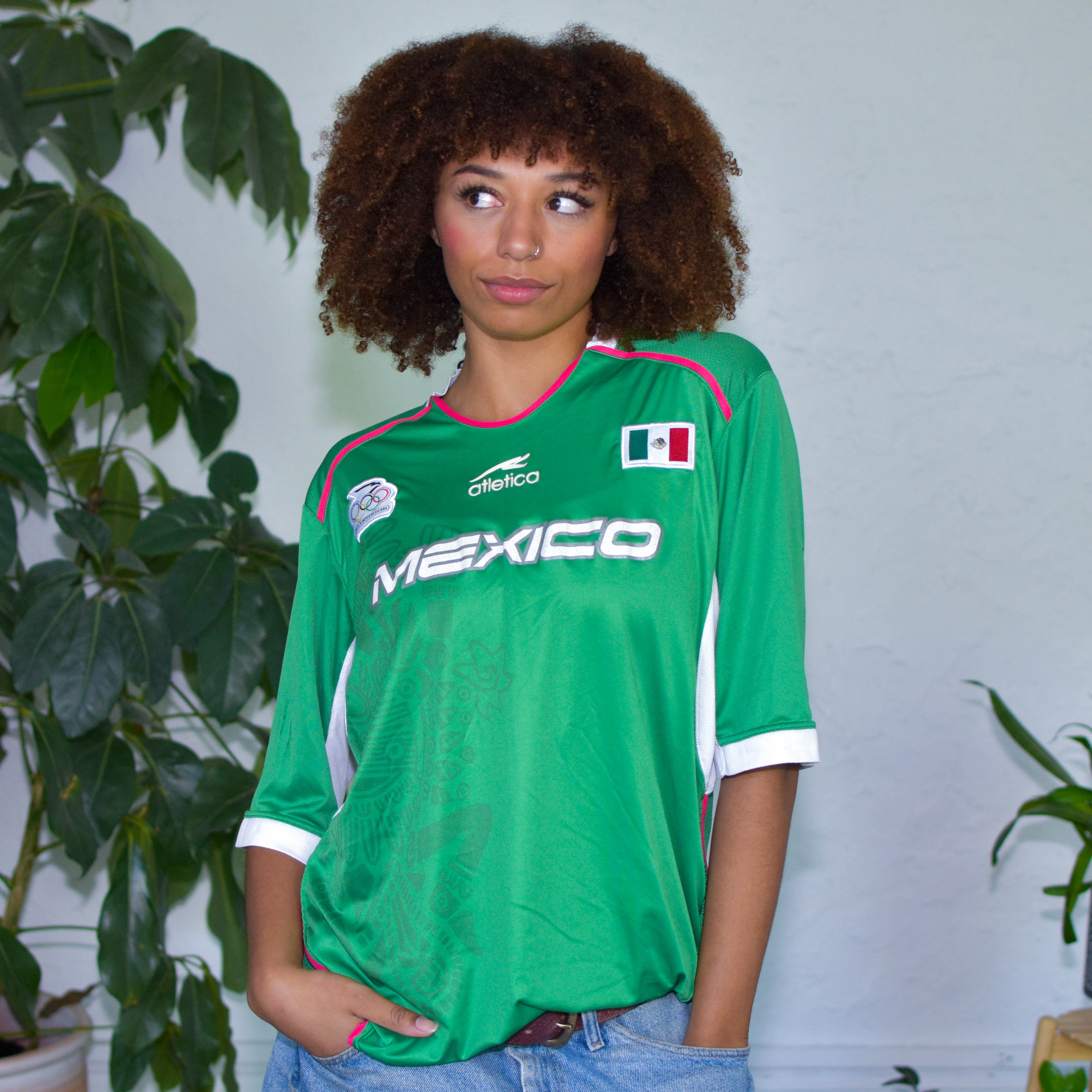 Vintage 2004 Mexico National Team Olympics Jersey
