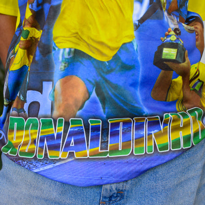 Vintage Ronaldinho Brazil AOP Jersey