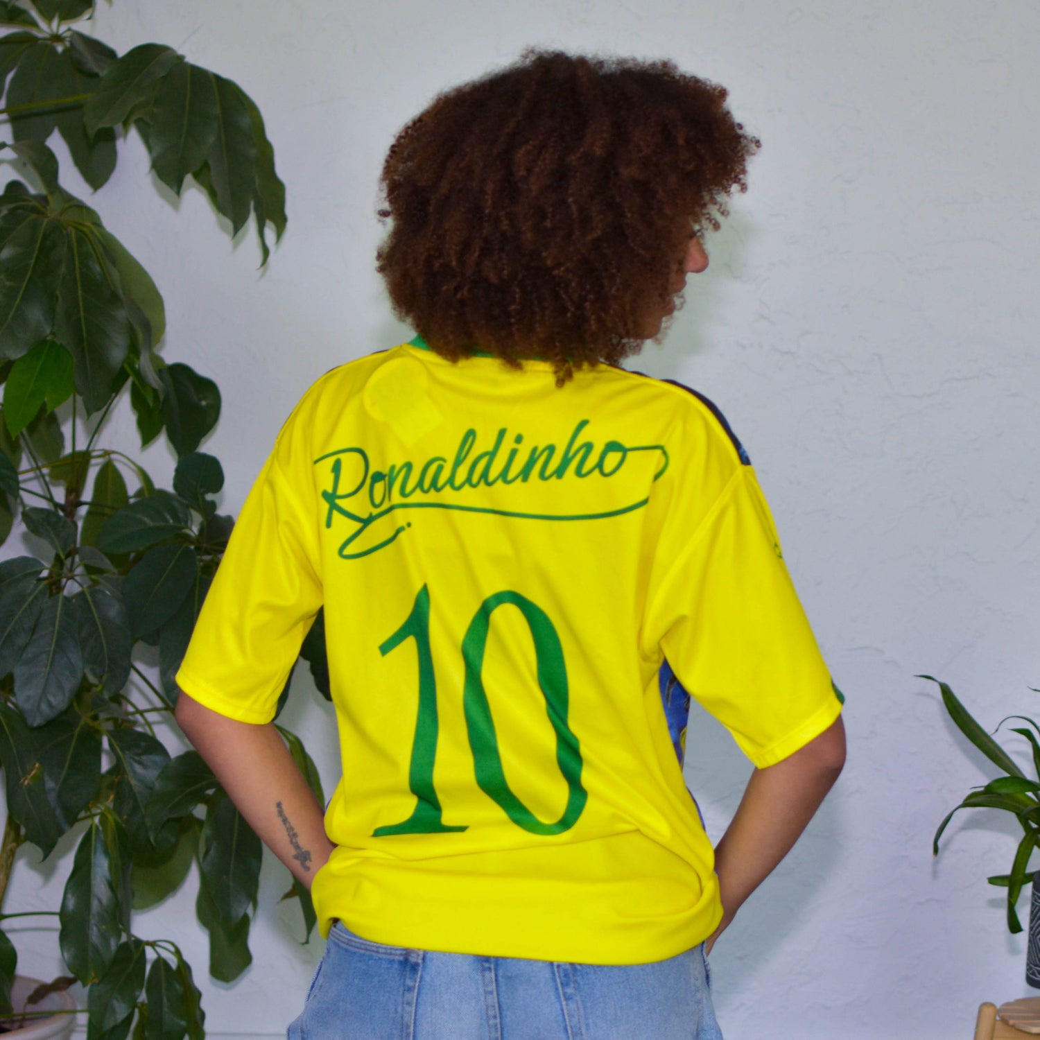Vintage Ronaldinho Brazil AOP Jersey