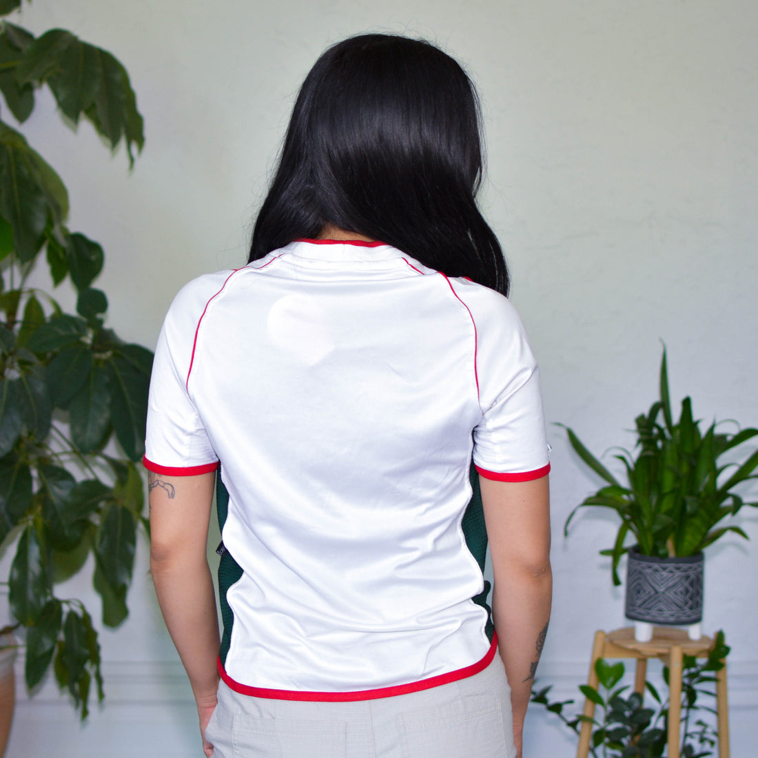 Vintage 2002 Femme Mexico World Cup White Jersey
