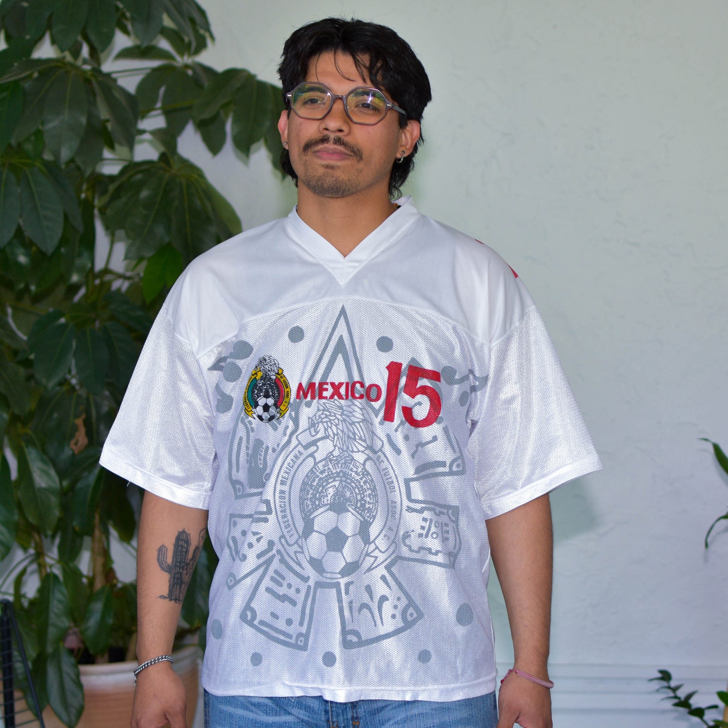Vintage Mexico Luis Hernandez Football Jersey