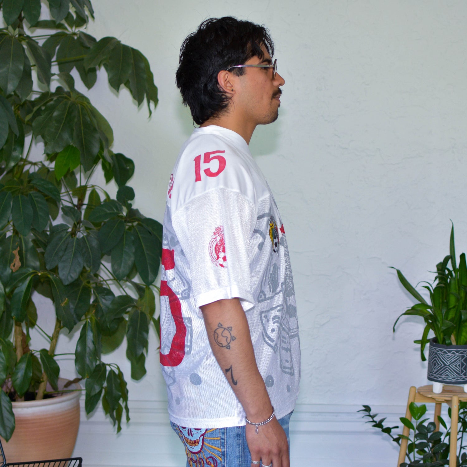 Vintage Mexico Luis Hernandez Football Jersey